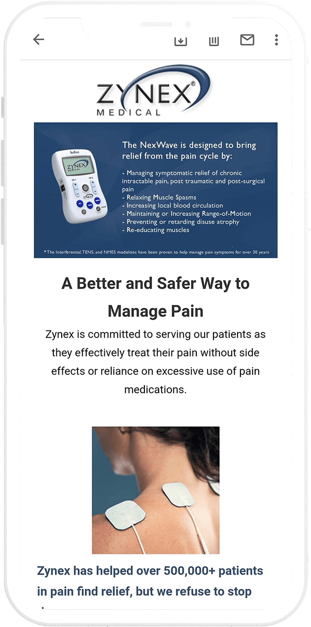 LNWT Nexwave Tens Unit